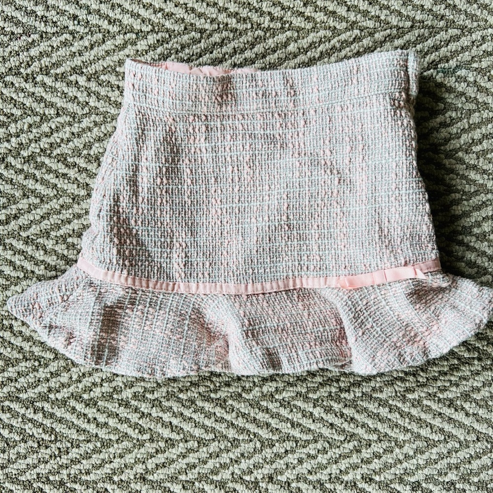 Janie and Jack ribbon boucle skirt